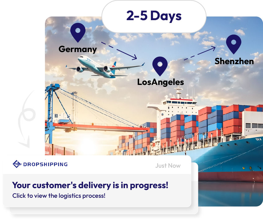 Expand your reach with Dropshipping’s global warehouses