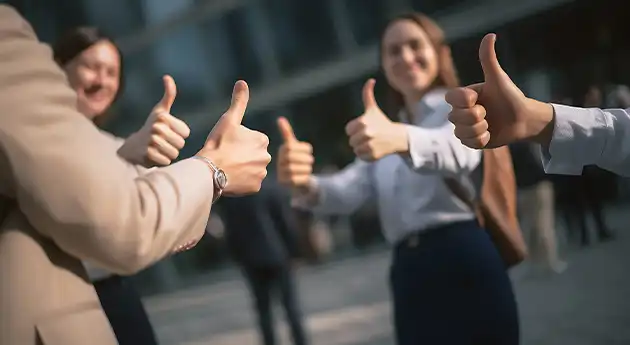 Thumbs Up for Competitive Pricing Advantage