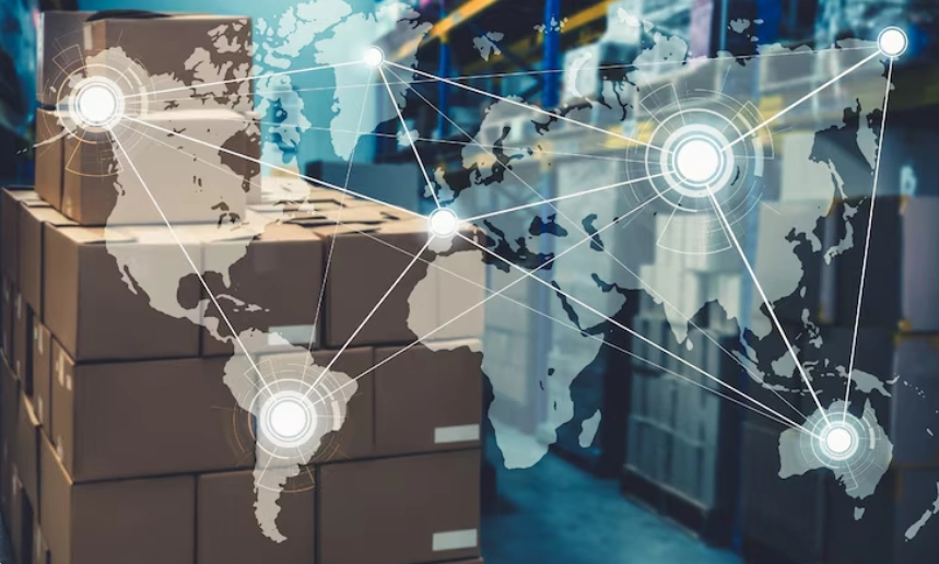 acelerar la entrega con la red global de almacenes