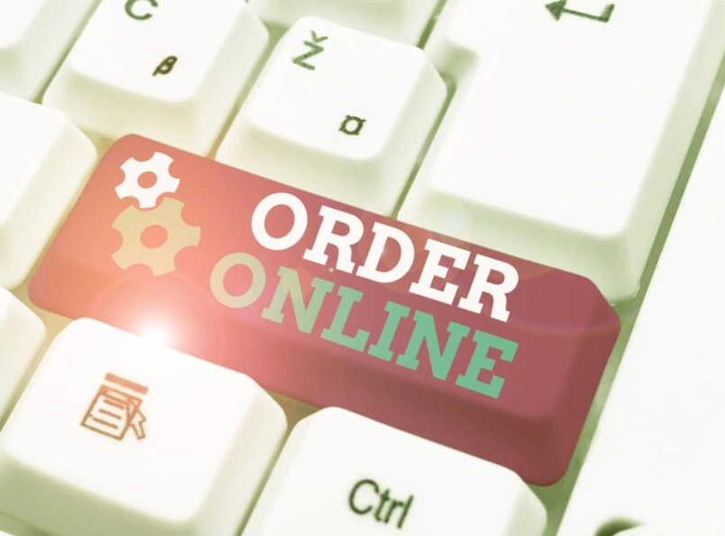 o serviço de ordenar um clic