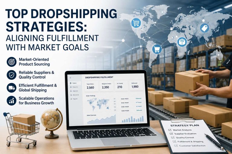 Top Dropshipping Strategies Aligning Fulfillment with Market Goals