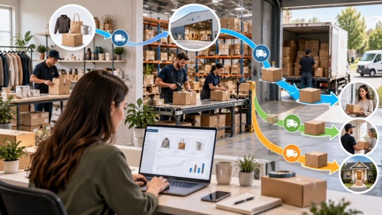 Shopify Fulfillment Options Dropshipping 3PL or Hybrid